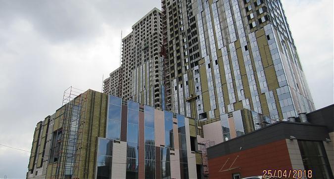 ЖК Маяковский, фасадные работы - вид с Головинского шоссе, фото 5 Квартирный контроль