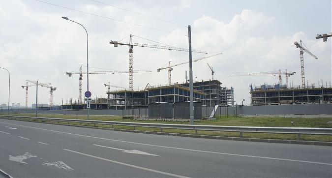 Строящийся офисный комплекс рядом с ЖК Проект Тушино, вид с Проектируемого проезда № 5484, фото 2 Квартирный контроль