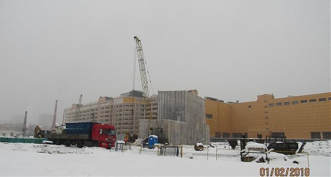 ЖК Фили Сити - строительная площадка, вид с Промышленного проезда, фото 1 Квартирный контроль