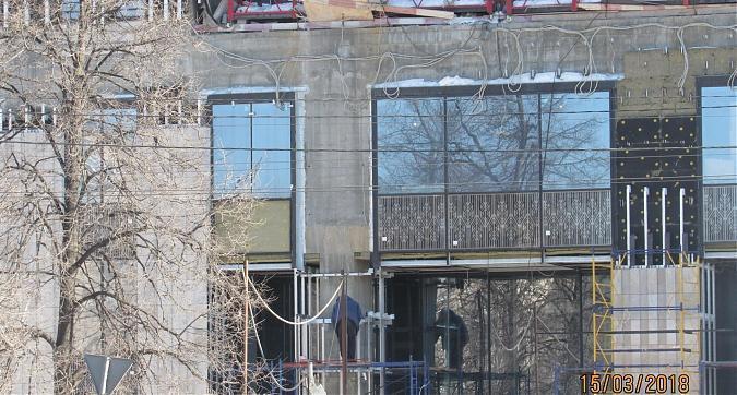 ЖК The MID, фасадные работы - вид с Ленинского проспекта, фото 3 Квартирный контроль