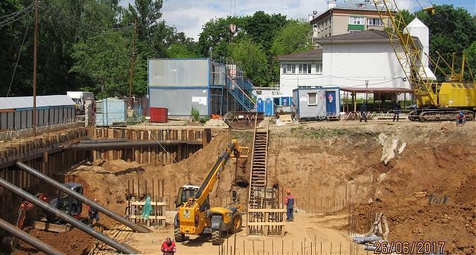 ЖК Свой - вид на строительство 1-го корпуса с Гродненской улицы Квартирный контроль