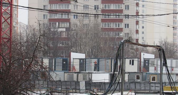 ЖК Дискавери (Discovery), строительная площадка, вид с улицы Дыбенко, фото - 4 Квартирный контроль