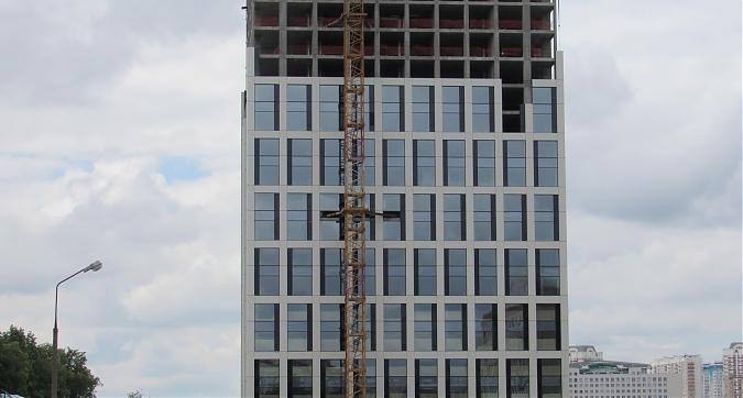 ЖК Небо (Мичуринский проспект, 56), корпус 2, вид с восточной стороны, фото - 3 Квартирный контроль