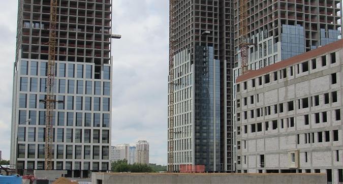 ЖК Небо (Мичуринский проспект, 56), корпуса 1, 2, 3, вид с восточной стороны, фото - 6 Квартирный контроль