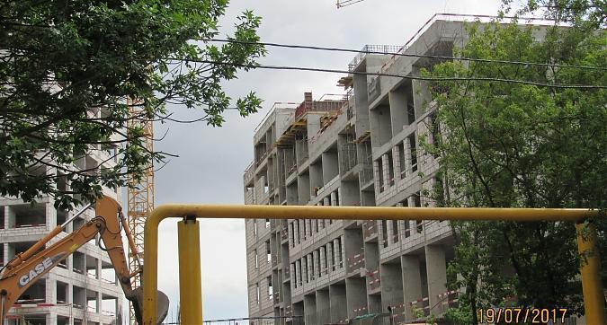 ЖК Центр-Сити (Шмитовский, 39) - вид на 2-й корпус с Шмитовского проезда Квартирный контроль
