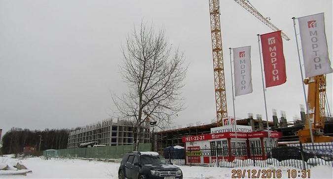 Мкрн Северный - вид на строительную площадку со стороны Дмитровского шоссе Квартирный контроль