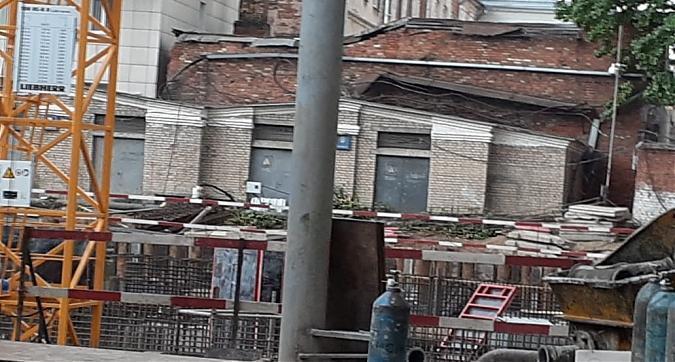 ЖК White Khamovniki (Вайт Хамовники), строительная площадка, вид с Олсуфьевского переулка, фото - 6 Квартирный контроль