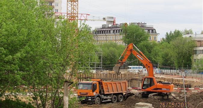 ЖК Династия - вид на строительство с Хорошевского шоссе Квартирный контроль