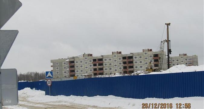ЖК Нахабино Ясное - вид на строительную площадку со стороны Садовой улицы Квартирный контроль
