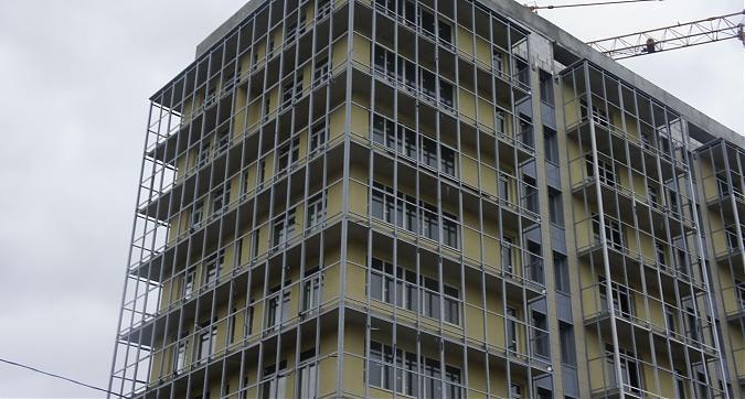 ЖК Янтарь-Apartments, вид с Левобережной ул., фото 2 Квартирный контроль
