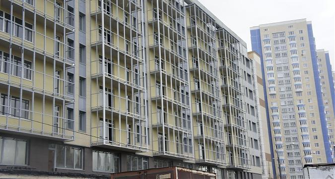 ЖК Янтарь-Apartments, вид с Левобережной ул., фото 3 Квартирный контроль