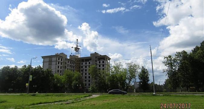ЖК Олимп - вид на строящийся корпус со стороны улицы Михеенко Квартирный контроль