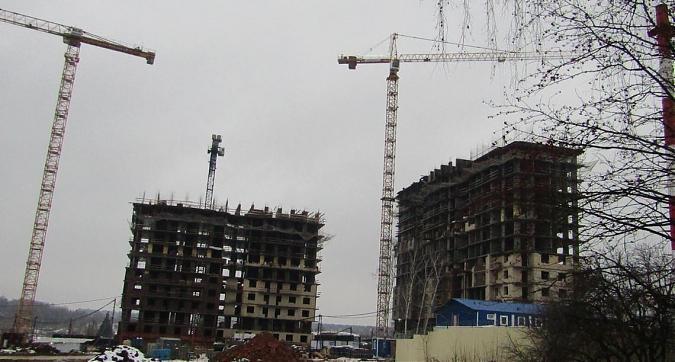 ЖК Химки - 2018 - вид на строящийся жилой комплекс с южной стороны Квартирный контроль