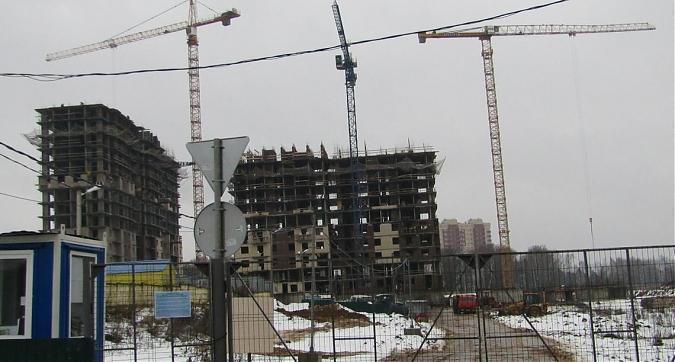 ЖК Химки - 2018 - вид на строящийся жилой комплекс со стороны Горной улицы Квартирный контроль