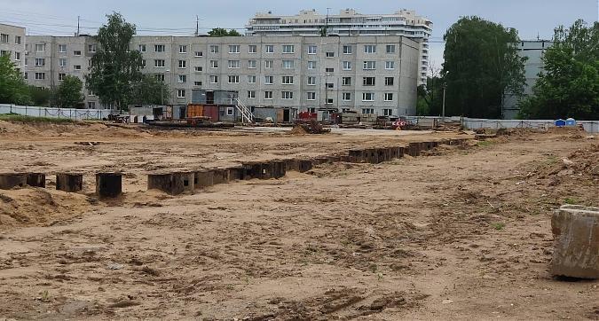 ЖК Ивантеевка 2020, вид на строительную площадку с Задорожной ул., фото 4 Квартирный контроль