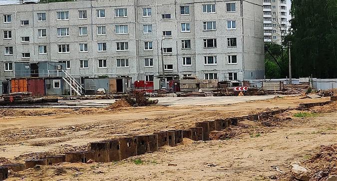 ЖК Ивантеевка 2020, вид на строительную площадку с Задорожной ул., фото 8 Квартирный контроль