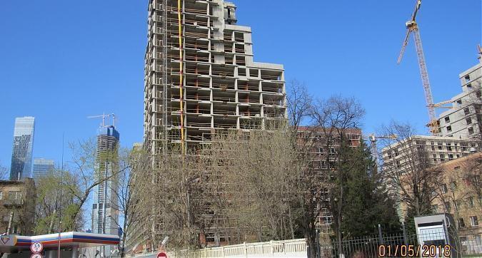 ЖК CITY PARK (Сити парк), монолитные работы - вид с 1-го Красногвардейского проезда, фото 4 Квартирный контроль