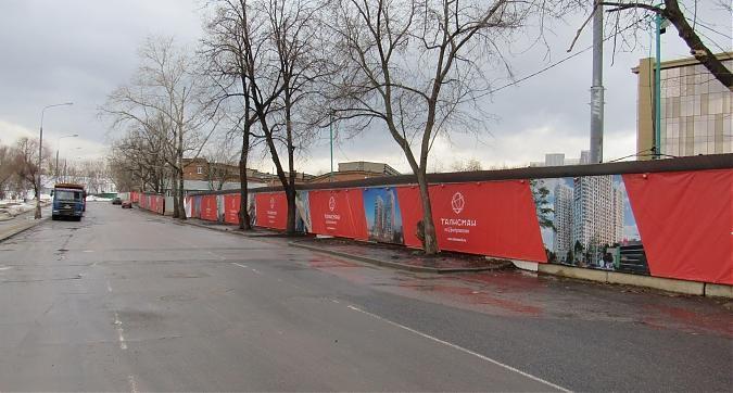 ЖК Талисман на Дмитровском, вид на строительную площадку с Проектируемого пр-да, фото -  7 Квартирный контроль