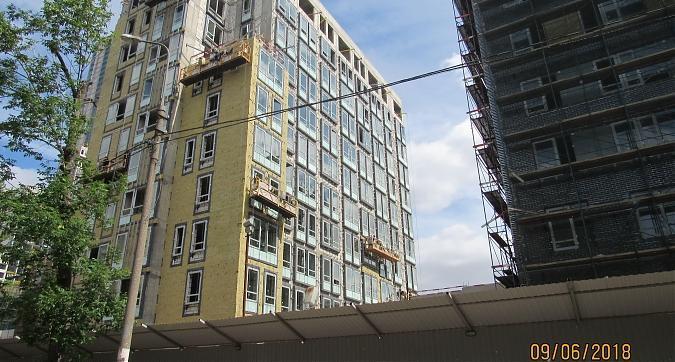 ЖК Центр-Сити (HeadLiner) - вид на 3-й корпус со Шмитовского проезда, фото 3 Квартирный контроль