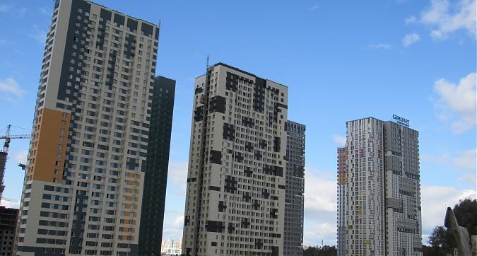 ЖК Спутник (Комплекс апартаментов Спутник), общий вид на комплекс с Мякининского шоссе, фото - 6 Квартирный контроль