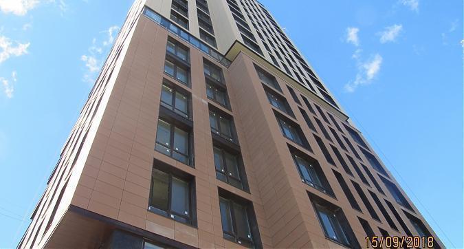 ЖК Монодом (Комплекс апартаментов "Monodom"), фасадные работы, вид с Международной ул., фото - 1   Квартирный контроль