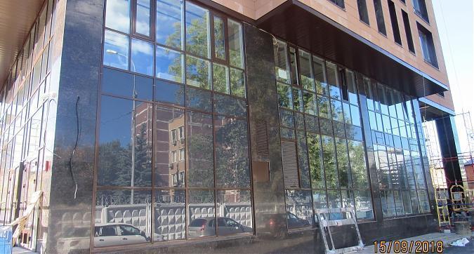 ЖК Монодом (Комплекс апартаментов "Monodom"), фасадные работы, вид с Международной ул., фото -2 Квартирный контроль