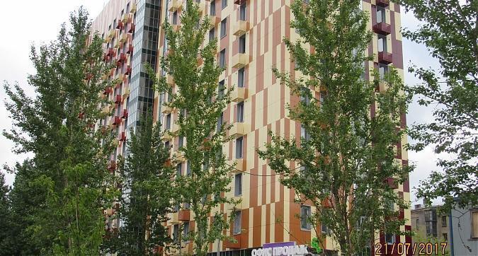 ЖК Клеверленд (Комплекс апартаментов Cleverland) - вид с улицы Комдива Орлова Квартирный контроль