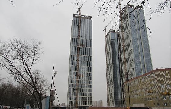 ЖК Небо (Мичуринский проспект, 56), общий вид на комплекс с восточной стороны, фото - 2 Квартирный контроль