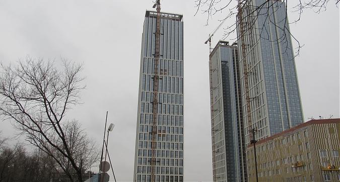 ЖК Небо (Мичуринский проспект, 56), общий вид на комплекс с восточной стороны, фото - 2 Квартирный контроль