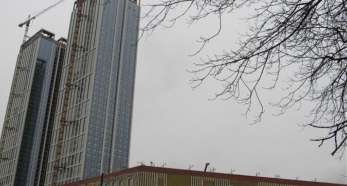 ЖК Небо (Мичуринский проспект, 56), корпуса 2, 3, вид с восточной стороны, фото - 4 Квартирный контроль