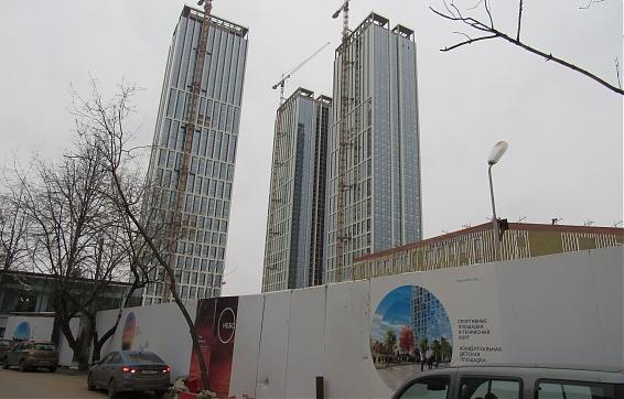 ЖК Небо (Мичуринский проспект, 56), общий вид на комплекс с восточной стороны, фото - 6 Квартирный контроль