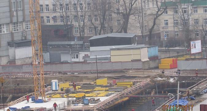 ЖК Серебряный фонтан, монолитные работы - вид с Новоалексеевской улицы, фото 7 Квартирный контроль