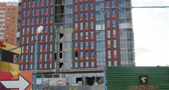 ЖК Ленинградский - вид на строительную площадку со стороны Ленинградского шоссе Квартирный контроль