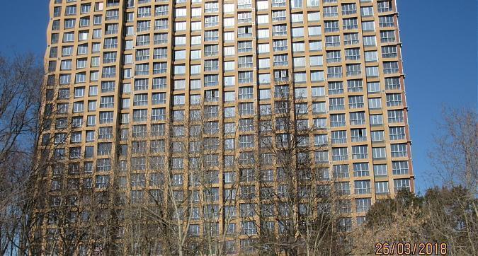 ЖК Дом Серебряный Бор - фасадные работы, вид со стороны набережной Москва реки, фото 2 Квартирный контроль