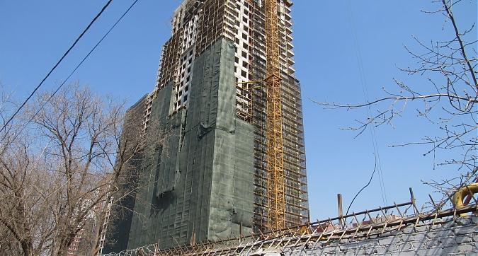 ЖК SREDA (СРЕДА), монолитные работы - вид с 1-го Карачаровского проезда, фото 2 Квартирный контроль