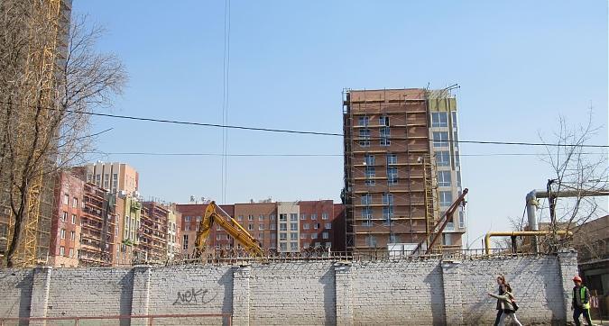 ЖК SREDA (СРЕДА), монолитные работы - вид с 1-го Карачаровского проезда, фото 4 Квартирный контроль