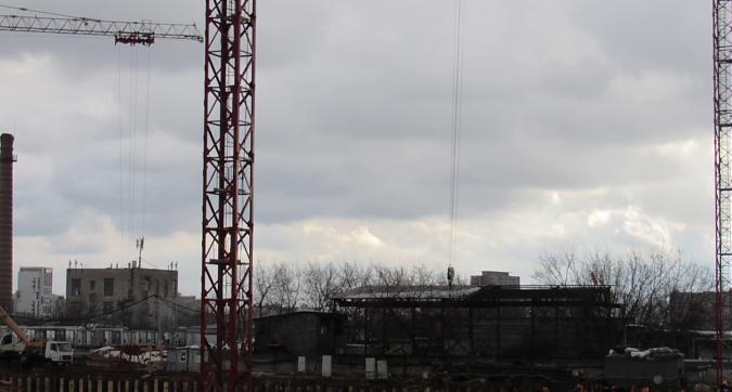 ЖК Селигер Сити, корпус Беринг, фундаментные работы, вид с ул. Поляковская, фото - 5 Квартирный контроль