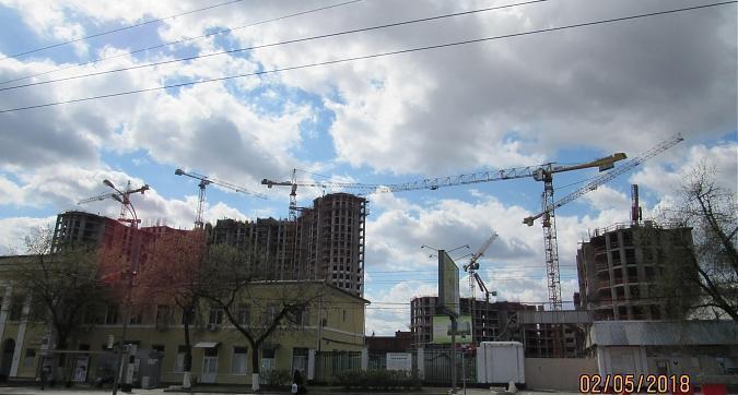 ЖК Династия, монолитные работы - вид с Хорошевского шоссе, фото 5 Квартирный контроль