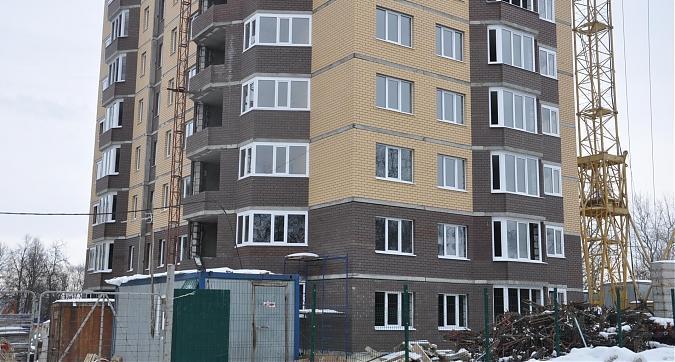 ЖК Ольховка, дом № 4б, вид с улицы Текстильная Квартирный контроль