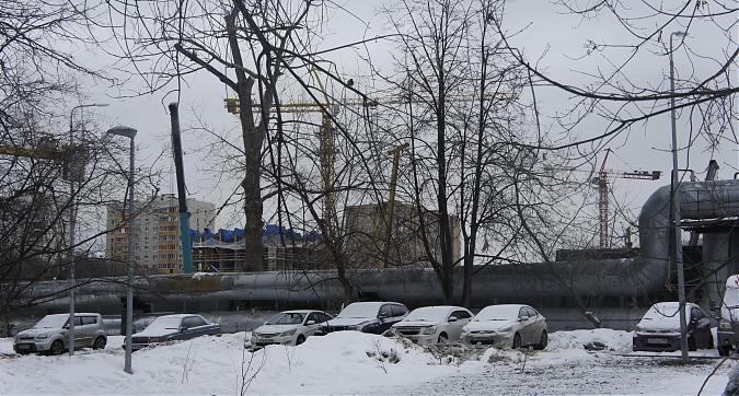 ЖК Михайловский парк, вид с ул. Луховицкой, фото 2 Квартирный контроль
