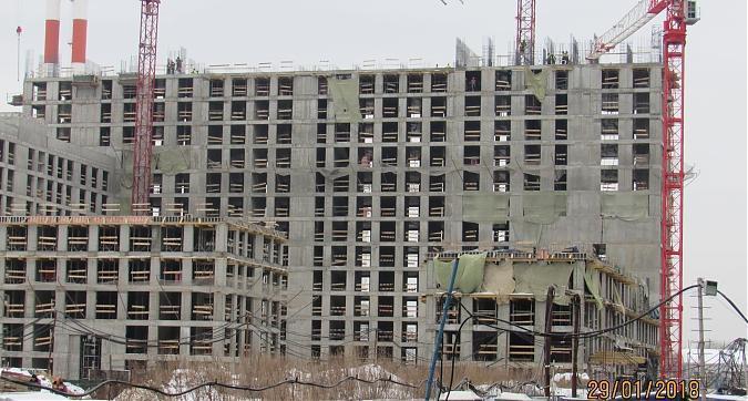 ЖК Домашний, 2-я очередь строительства - монолитные работы, вид с Донецкой улицы, фото 3 Квартирный контроль