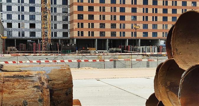 ЖК Оранж парк, начало строительства корпуса 8, вид с Новорязанского ш., фото 3 Квартирный контроль