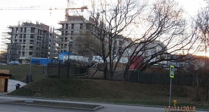 ЖК Вишневый Сад, монолитные работы, вид с Мосфильмовской улицы, фото - 5 Квартирный контроль