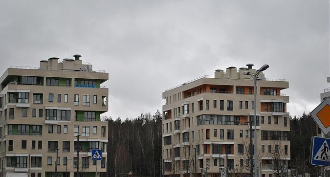 ЖК Загородный Квартал - вид на комплекс со стороны Шереметьевской улицы, фото 4 Квартирный контроль