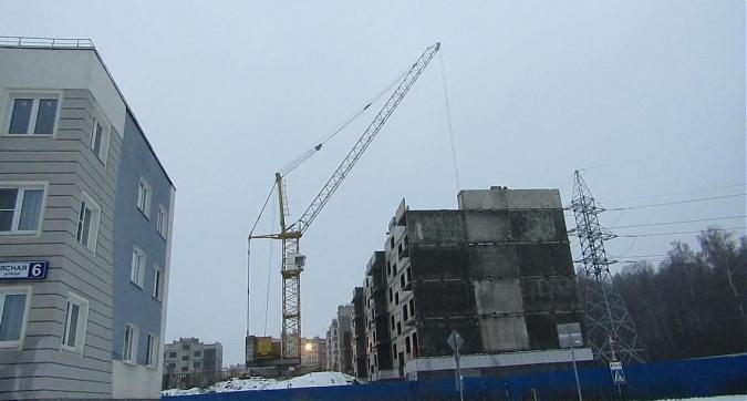 ЖК Нахабино Ясное - вид на строящийся жилой комплекс с северной стороны Квартирный контроль