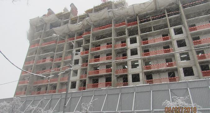 ЖК Династия, монолитные работы - вид с Хорошевского шоссе на строительство 1-го дома, фото 1 Квартирный контроль