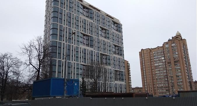 ЖК Ленинский, 38, строительная площадка, вид с Ленинского проспекта, фото - 3 Квартирный контроль