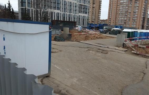 ЖК Ленинский, 38, строительная площадка, вид с ул. Академика Зельдовича, фото - 6 Квартирный контроль