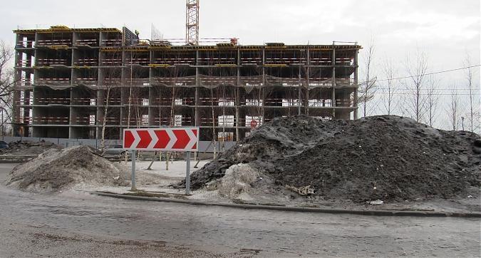 ЖК Шереметьевский, строительная площадка, корпус 2, вид с улицы Складочная, фото -10 Квартирный контроль