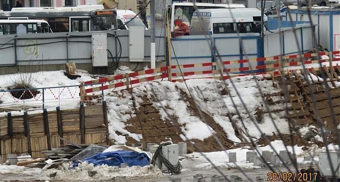 ЖК Тетрис - вид на строительную площадку со стороны Волоколамского шоссе Квартирный контроль